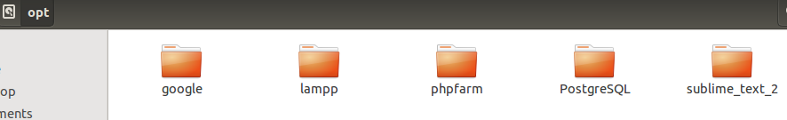 phpfarm inside opt folder in ubuntu