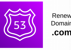 renew domain route 53